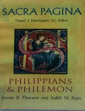 SACRA PAGINA: PHILIPPIANS AND PHILEMON